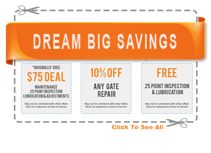 Dream Special Coupons Sun Valley Gate Repair